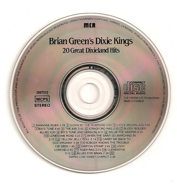 Brian Green's Dixie Kings - 20 Great Dixieland Hits (CD, Album) (Near Mint (NM or M-)) - Image 3
