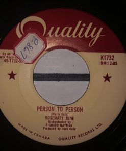 Alternative view of Rosemary June - I'll Always Be In Love With You / Person To Person (7") (Very Good (VG))