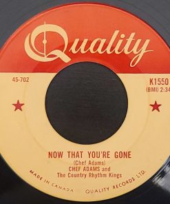 Alternative view of Chef Adams - Marilyn Has Done It Again / Now That You're Gone (7", Mono) (Very Good Plus (VG+))