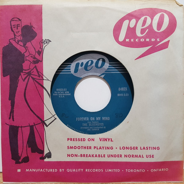 The Bluenotes (3) - Forever On My Mind / I'm Gonna Find Out (7") (Very Good (VG))