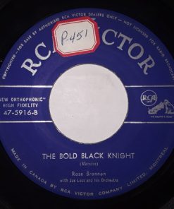 Alternative view of Rose Brennan - Kiss Me Again / The Bold Black Knight (7", Single) (Very Good Plus (VG+))