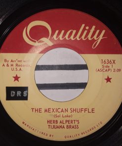 Herb Alpert & The Tijuana Brass - The Mexican Shuffle / Numero Cinco (7", Single) (Very Good Plus (VG+))