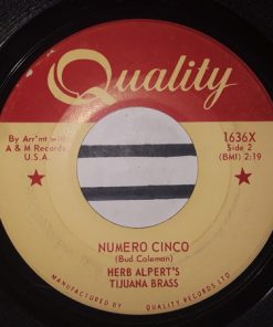 Alternative view of Herb Alpert & The Tijuana Brass - The Mexican Shuffle / Numero Cinco (7", Single) (Very Good Plus (VG+))