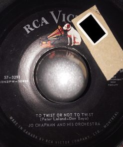 Jo Chapman And His Orchestra - To Twist Or Not To Twist / In The (Twist) Mood (7") (Very Good Plus (VG+))