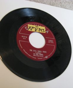Alternative view of Lu Ann Simms With  Jimmy Carroll - Run, Don't Walk / The Still Small Voice (7", Single) (Very Good (VG))