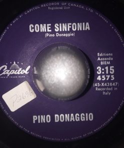 Pino Donaggio - Come Sinfonia / 24,000 Baci (24,000 Kisses) (7", Single) (Very Good Plus (VG+))