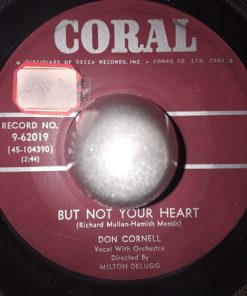 Don Cornell - But Not Your Heart / Once More (7", Single) (Very Good Plus (VG+))