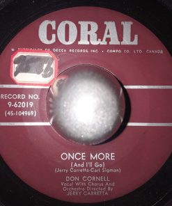 Alternative view of Don Cornell - But Not Your Heart / Once More (7", Single) (Very Good Plus (VG+))