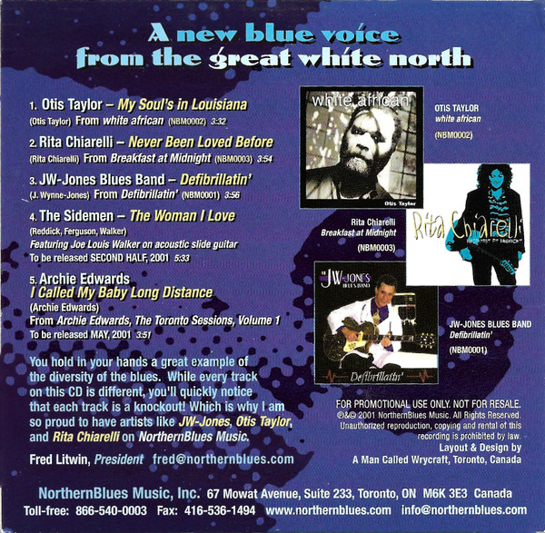 Various - Northernblues Music (CD, Smplr) (Mint (M)) - Image 2