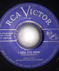 Eddie Fisher - I Need You Now / Heaven Was Never Like This (7", Single) (Very Good (VG))