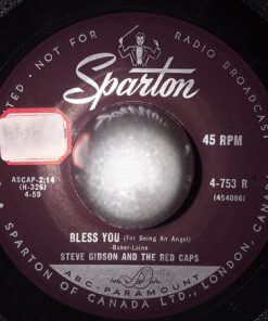 Steve Gibson's Red Caps - Bless You (For Being An Angel) / Cheryl Lee (7") (Very Good Plus (VG+))