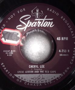 Alternative view of Steve Gibson's Red Caps - Bless You (For Being An Angel) / Cheryl Lee (7") (Very Good Plus (VG+))