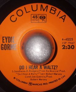 Alternative view of Eydie Gormé - After You've Gone / Do I Hear A Waltz? (7", Single) (Near Mint (NM or M-))