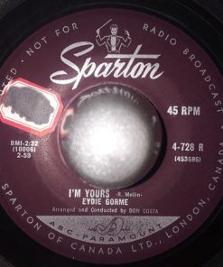 Eydie Gormé - I'm Yours / Don't Take Your Love From Me (7") (Very Good Plus (VG+))