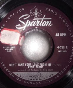Alternative view of Eydie Gormé - I'm Yours / Don't Take Your Love From Me (7") (Very Good Plus (VG+))
