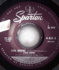 Eydie Gormé - Fool Around / Happiness (7") (Very Good Plus (VG+))