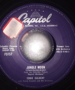 Alternative view of Eddie Calvert With Norrie Paramor And His Orchestra - Beyond Mombasa / Jungle Moon  (7", Single) (Very Good Plus (VG+))