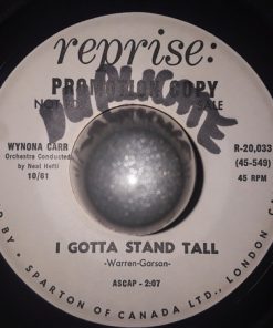 Alternative view of Wynona Carr - My Faith / I Gotta Stand Tall (7", Single) (Very Good Plus (VG+))