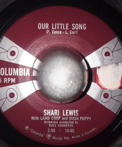 Alternative view of Shari Lewis With Lambchop (2) And Hushpuppy (3), Charleyhorse (2) - Three Little Butterflies / Our Little Song (7", Single) (Very Good Plus (VG+))