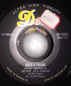Jim Lowe (2) - Rock-A-Chicka / The Bright Light (7", Single) (Very Good Plus (VG+))