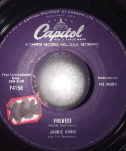 Alternative view of Jackie Davis - Gonna Get A Girl / Frenesi (7") (Very Good Plus (VG+))