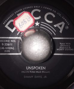 Alternative view of Sammy Davis Jr. - No Fool Like An Old Fool (7", Single) (Very Good Plus (VG+))
