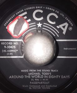 Victor Young - Passepartout (7", Single) (Very Good Plus (VG+))