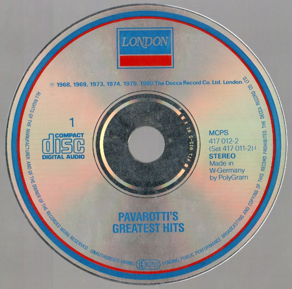 Luciano Pavarotti - Pavarotti's Greatest Hits (2xCD, Comp, RE, Fat) (Near Mint (NM or M-)) - Image 3