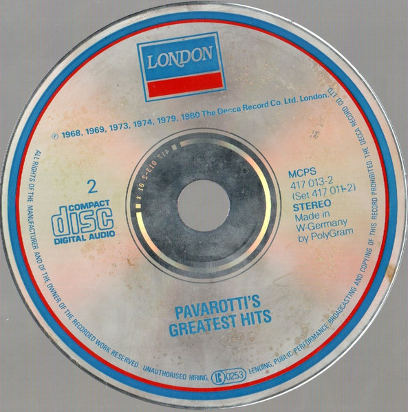 Luciano Pavarotti - Pavarotti's Greatest Hits (2xCD, Comp, RE, Fat) (Near Mint (NM or M-)) - Image 5