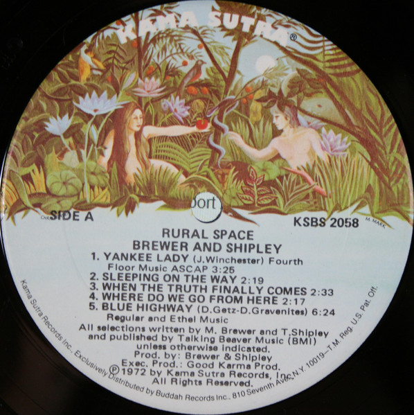 Brewer And Shipley - Rural Space (LP, Album) (Mint (M)) - Image 4