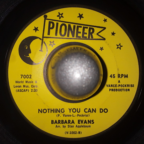 Barbara Evans (2) - Charlie Wasn't There (7", Single) (Very Good Plus (VG+)) - Image 2