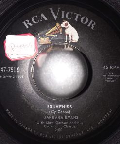 Alternative view of Barbara Evans (2) - Pray For Me Mother / Souvenirs (7", Single) (Very Good Plus (VG+))