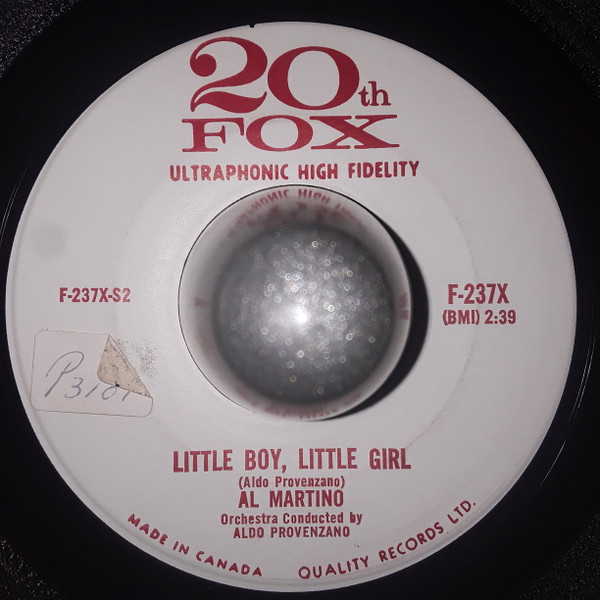 Al Martino - My Side Of The Story / Little Girl, Little Boy (7") (Very Good Plus (VG+)) - Image 2