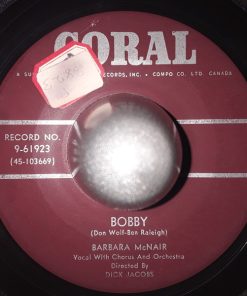 Barbara McNair - Bobby (7", Single) (Very Good Plus (VG+))