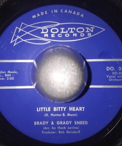 Brady & Grady Sneed - Little Bitty Heart / Leavin' It All Up To You (7", Single) (Very Good Plus (VG+))