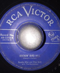 Alternative view of Rosalie Allen and Elton Britt with The Skytoppers - Tomorrow You'll Be Married (7", Single) (Very Good (VG))