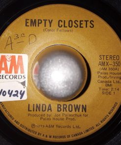 Linda Brown (4) - Empty Closets (7", Single) (Very Good (VG))