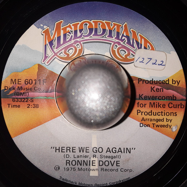 Ronnie Dove - Things (7") (Very Good Plus (VG+))