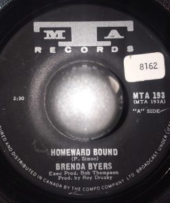 Brenda Byers - Homeward Bound / The Other Side Of Me (7", Single) (Very Good Plus (VG+))