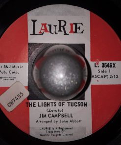 Jim Campbell (7) - The Lights Of Tucson (7") (Very Good Plus (VG+))