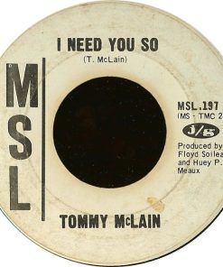 Alternative view of Tommy McLain - Sweet Dreams / I Need You So (7", Single) (Very Good (VG))