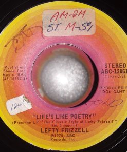 Lefty Frizzell - Life's Like Poetry (7", Single) (Very Good Plus (VG+))
