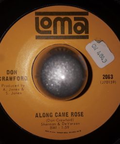 Don Crawford (3) - Along Came Rose (7", Single) (Very Good Plus (VG+))