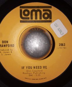 Alternative view of Don Crawford (3) - Along Came Rose (7", Single) (Very Good Plus (VG+))