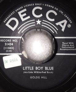 Goldie Hill - Little Boy Blue / Come Back To Me (7") (Very Good Plus (VG+))