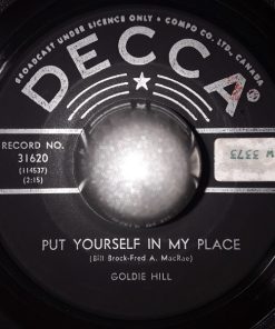 Alternative view of Goldie Hill - Don't Let Him / Put Yourself In My Place (7", Single) (Very Good (VG))