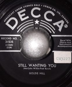 Alternative view of Goldie Hill - Closer / Still Wanting You (7") (Very Good (VG))