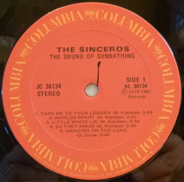 The Sinceros - The Sound Of Sunbathing (LP, Album) (Mint (M)) - Image 3