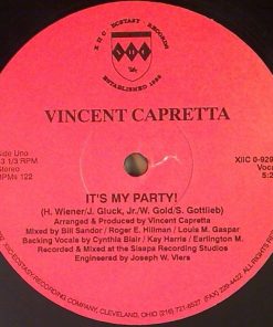 Vincent Capretta - It's My Party (12") (Mint (M))