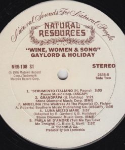 Gaylord & Holiday - Wine, Women And Song (LP, Album) (Mint (M)) - Image 4